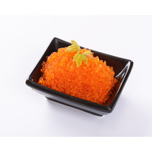 atacado caviar de laranja congelado temperado peixe voador ovas temperado tobiko